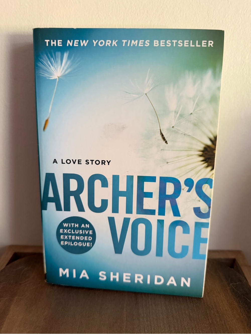 Archer's Voice Paperback Book - Blue